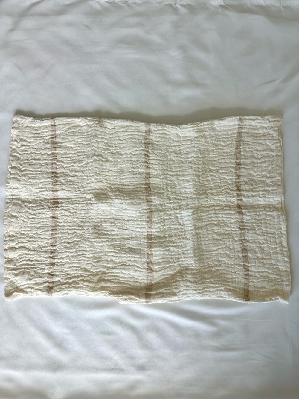 Restoration Hardware Crinkled Linen Pillow Cover